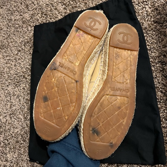 Chanel Camellia stud espadrilles - Picture 3 of 6